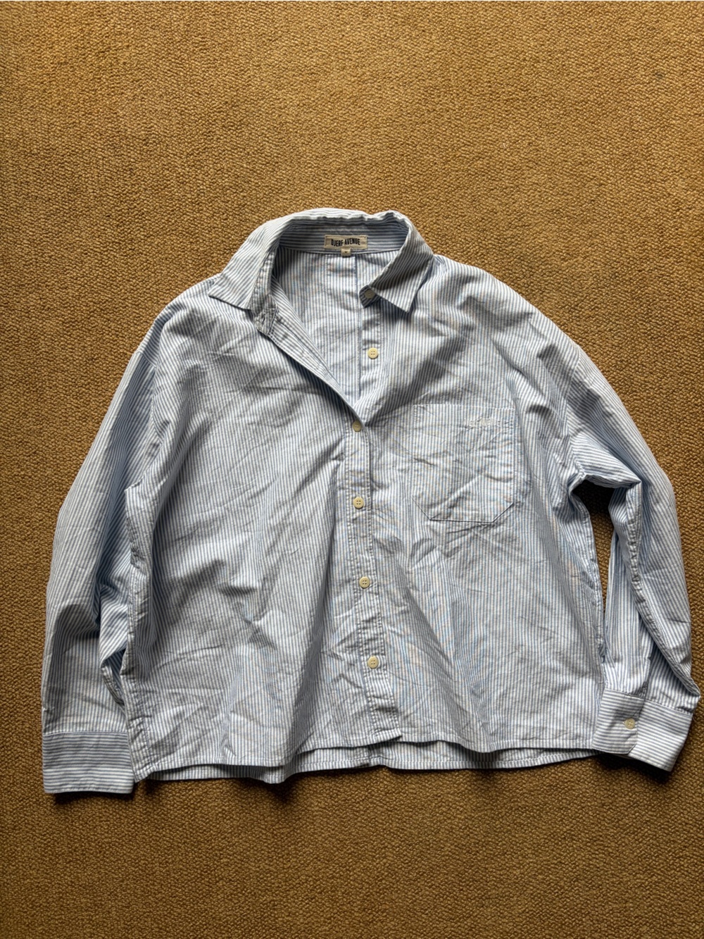 Djerf Avenue Striped Button down
